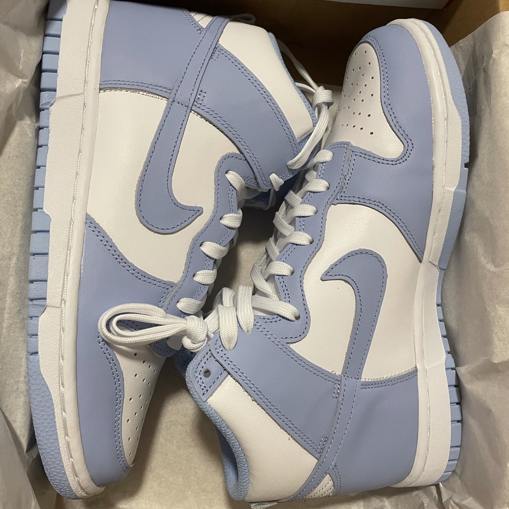 Nike Dunk High Aluminum 8.5W/7M - Picture 2 of 3